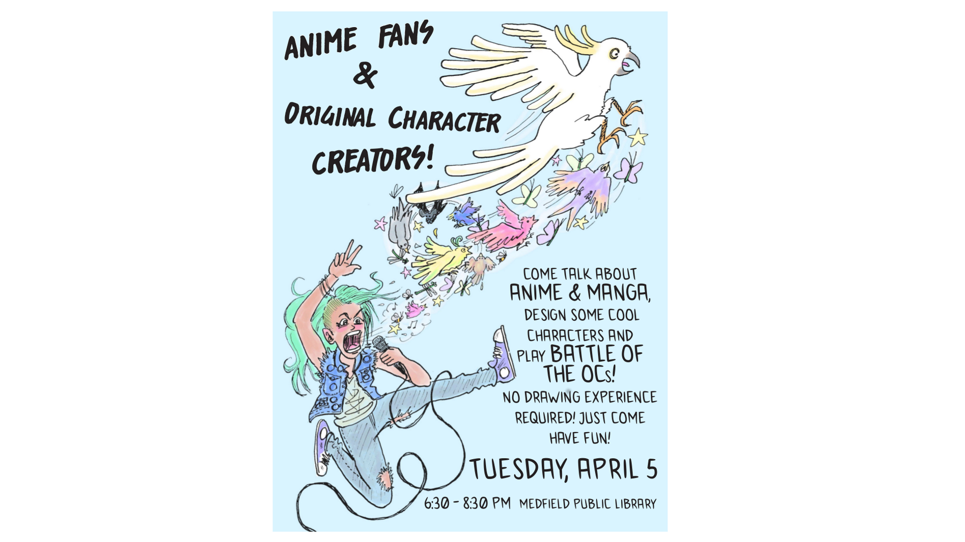 anime_workshop - Medfield Public Library